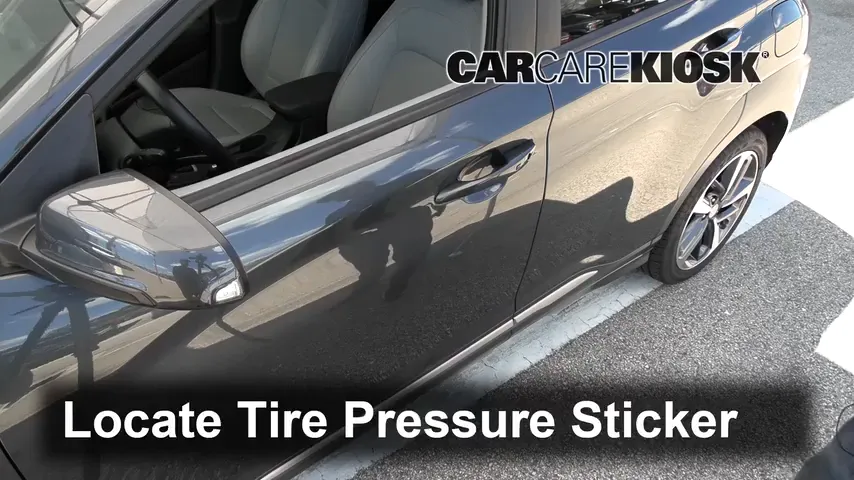 2018 Hyundai Kona Ultimate 1.6L 4 Cyl. Turbo Tires & Wheels Check Tire Pressure